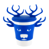  Cerf bleu