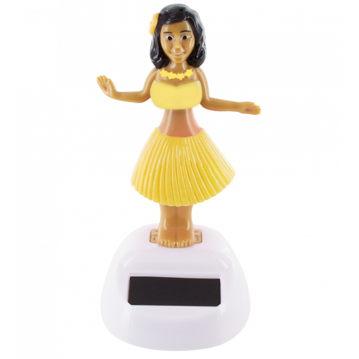 Flip flap solaire - Hawaïan Girl Jaune