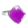 Bague en verre soufflée - Losange Nano Milk