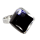 Bague en verre soufflée - Losange Nano Milk