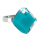 Bague en verre soufflée - Losange Nano Milk