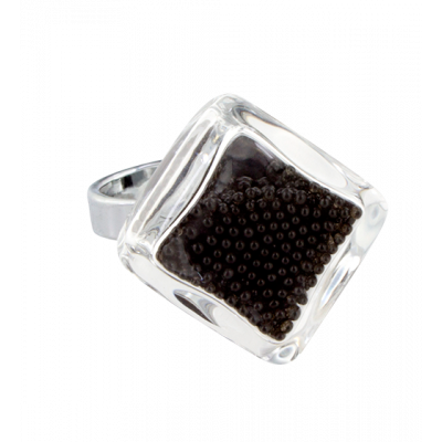Glasring - Losange Nano Billes