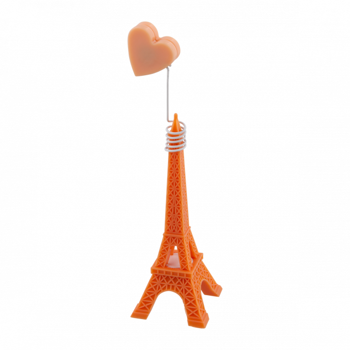 Seconde Chance - Porte photo pince - Eiffel Corail