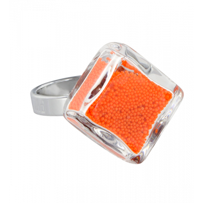 Glasring - Losange Nano Billes