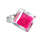 Bague en verre soufflée - Losange Nano Billes