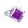 Bague en verre soufflée - Losange Nano Billes