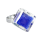 Bague en verre soufflée - Losange Nano Billes