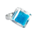 Bague en verre soufflée - Losange Nano Billes