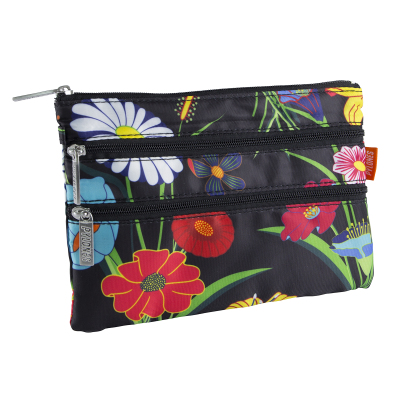 Pochette 3 zips - Zip It - Ikebana