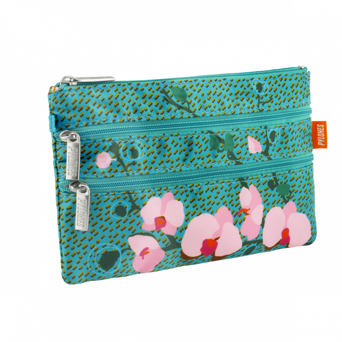 Bustina a 3 cerniere - Zip It Orchid Blue