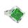 Anello in vetro - Losange Nano Billes