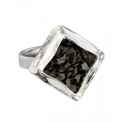 Glasring - Losange Nano Paillettes