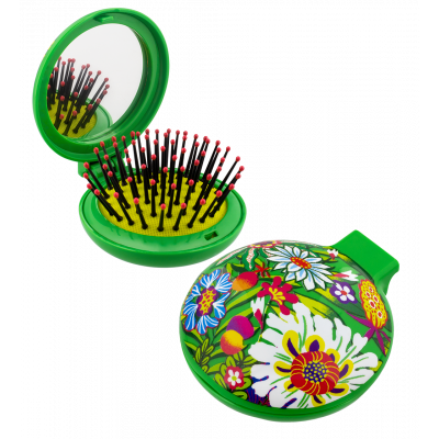 Brosse à cheveux miroir 2 en 1 - Lady Retro - Songe de Printemps