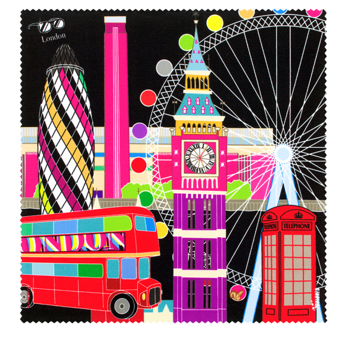 Tissu microfibre pour lunettes - Belle Vue London