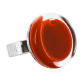 Bague en verre soufflée - Cachou Mini Milk