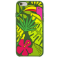Cover morbida per iPhone 6 - Tropical Jungle Blu