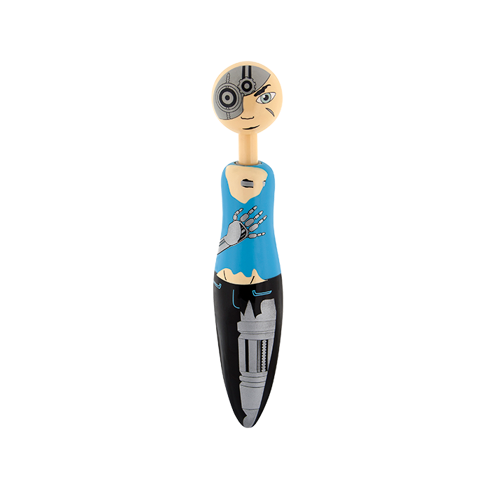 Stylo rétractable - Scary Pen Cyborg