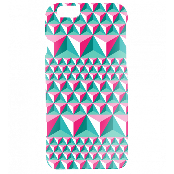 Cover per iPhone 6, 6S - I Cover 6 Diamonds Effect Rosa