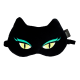 Masque de nuit / sommeil - Cat my eyes White Cat