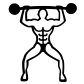 Magnetic Trivet - Bodybuilder