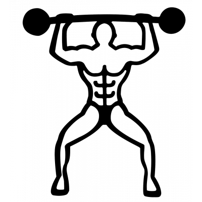 Dessous de plat magnétique - Bodybuilder
