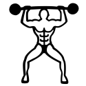 Magnetic Trivet - Bodybuilder
