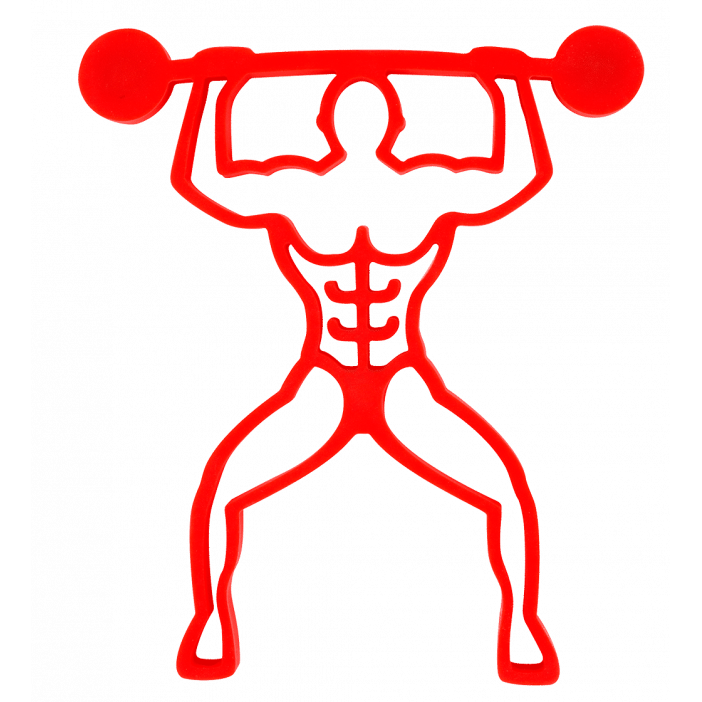 Magnetic Trivet - Bodybuilder