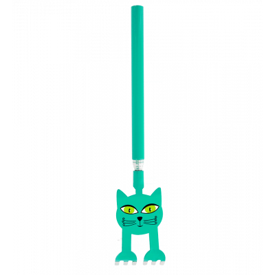 Gratte dos télescopique - Chatouille - Turquoise