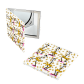 Pocket mirror - Mimi Blue Flower