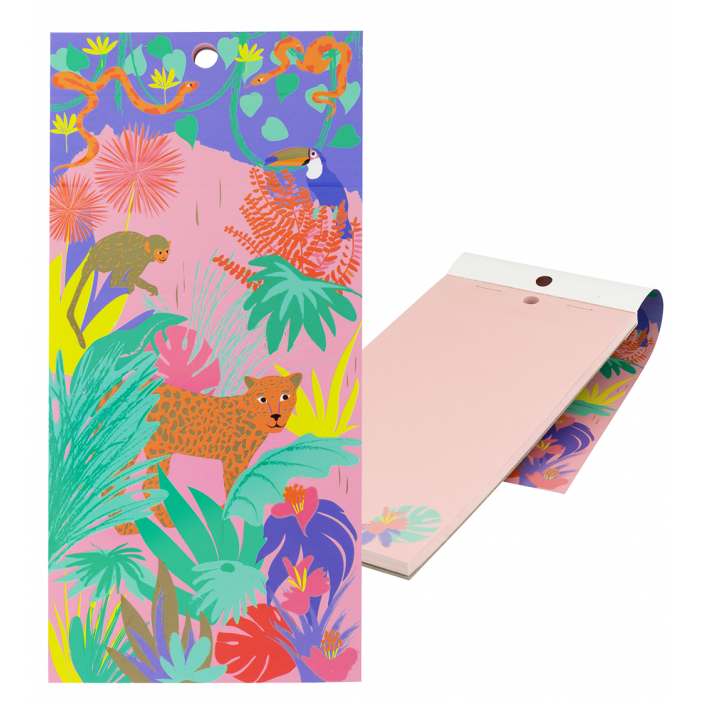 Bloc note magnétique - Carnet Formalist Jungle