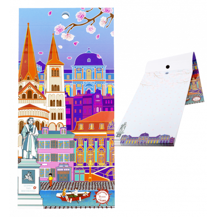 Magnetic memo block - Notebook Formalist Bonn