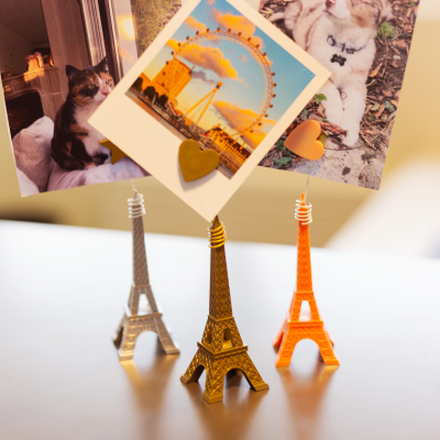 Porte photo pince - J'en pince pour paris