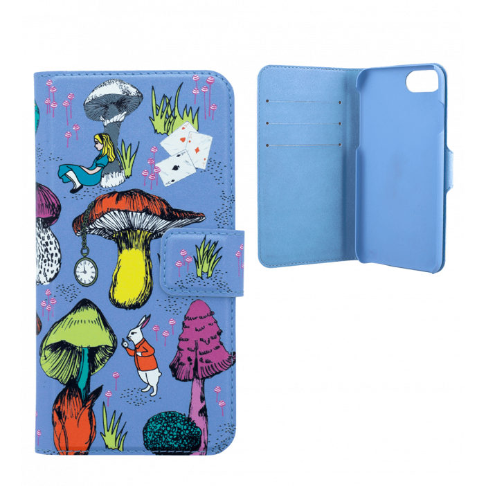 Coque à clapet pour iPhone 6, 6S, 7, 8 - Iwallet Alice