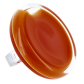 Bague en verre soufflée - Cachou Giga Milk