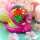 Brosse à cheveux miroir 2 en 1 - Lady Retro