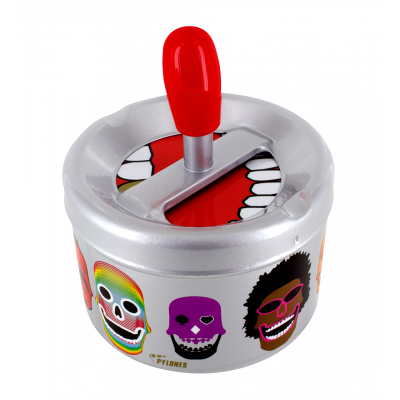 Cendrier poussoir - Pousse Pousse - Skull 3