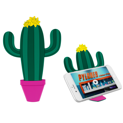 Support téléphone bureau - Ani-stand - Cactus