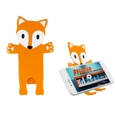 Support téléphone bureau - Ani-stand - Renard