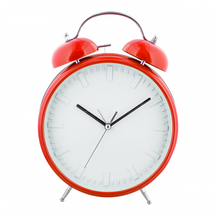 Second Chance - Big Metal Alarm Clock Red Second Chance - Big Metal Alarm Clock Red