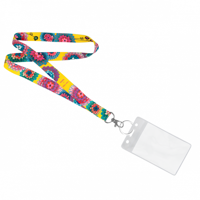 Laccetto portachiavi o badge - Keep Me Tight Dahlia