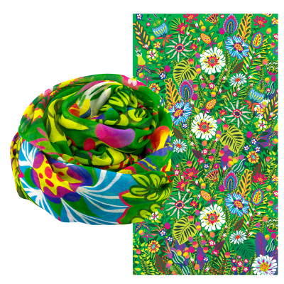 Foulard / paréo - Balade - Songe de Printemps