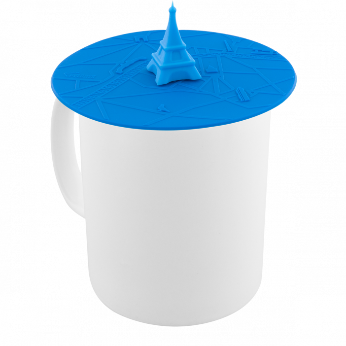 Tassendeckel - Bienauchaud 10 cm Tour Eiffel Bleue