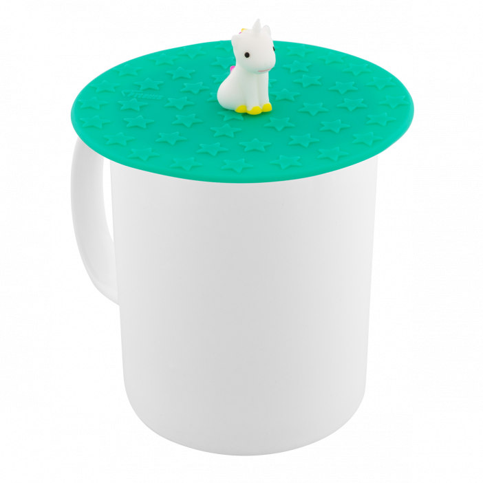 Couvercle silicone pour mug - Bienauchaud 10 cm Licorne