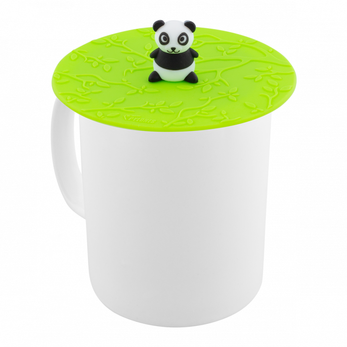 Couvercle silicone pour mug - Bienauchaud 10 cm Panda