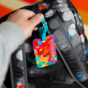Etiquette de bagage - Voyage Orchid Blue