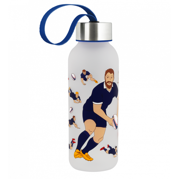 Borraccia bambini 42 cl - Happyglou small Rugby