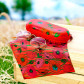 Hard glasses case - Voyage Blue Flower