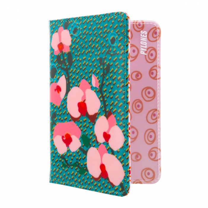 Protège passeport / Porte passeport - Voyage Orchid Blue
