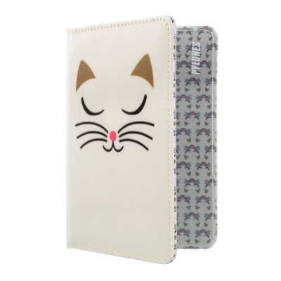 Protège passeport / Porte passeport - Voyage - White Cat