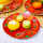 Set de 4 Assiettes - Dessert coloré
